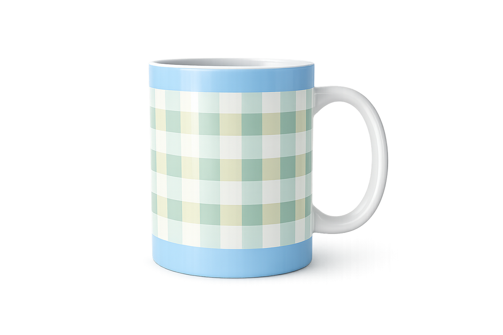 Meadow Grid Mug