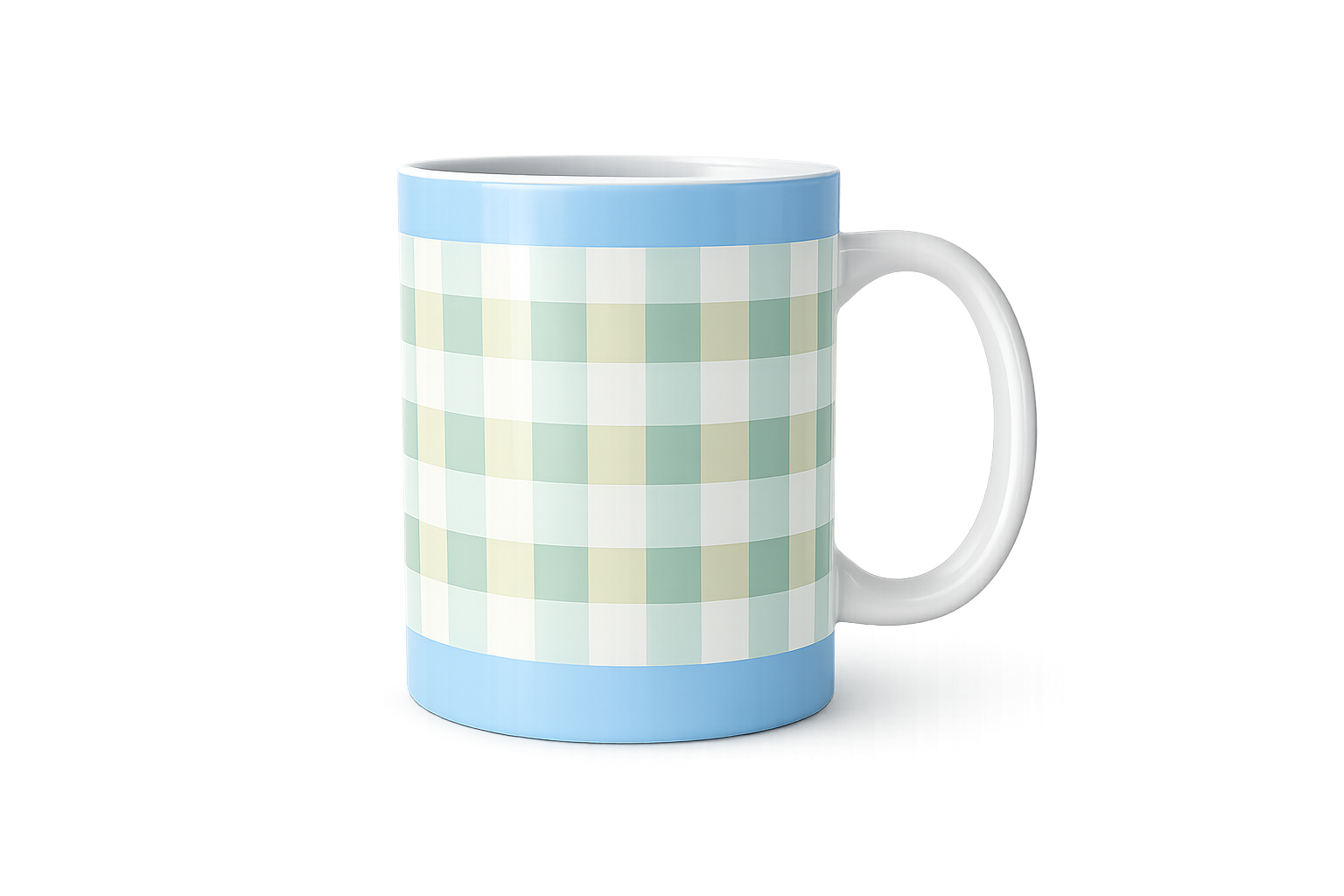 Meadow Grid Mug