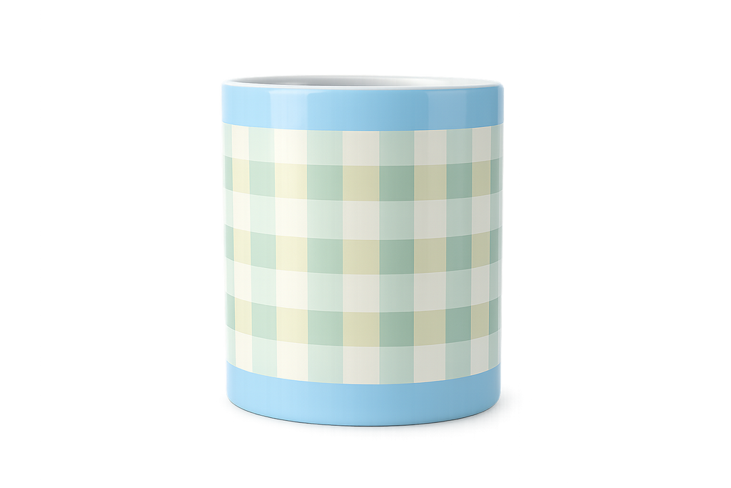 Meadow Grid Mug