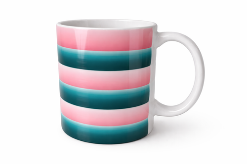 Coral Band Mug